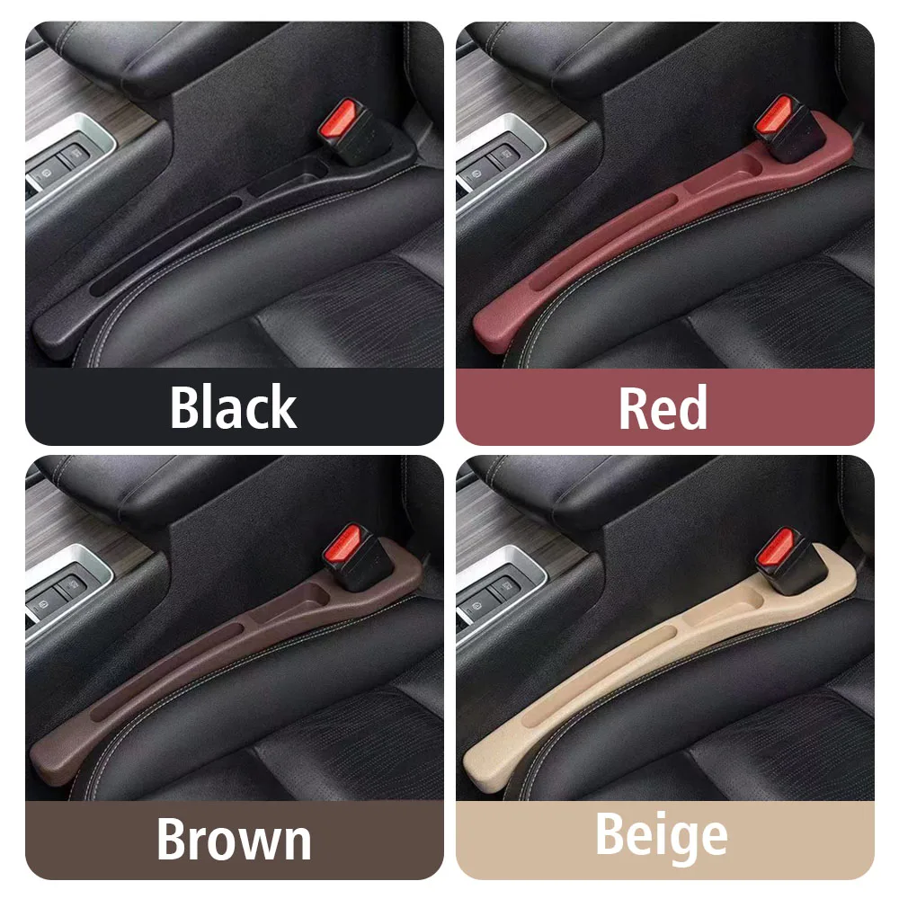 For Audi A1 8X A3 S3 8L 8P 8V A4 S4 B6 B7 B8 B9 A5 A6 S6 C5 C6 C7 C8 A7 TT 8N 8J Car Seat Gap Anti-leak Stopper Strip Organizer