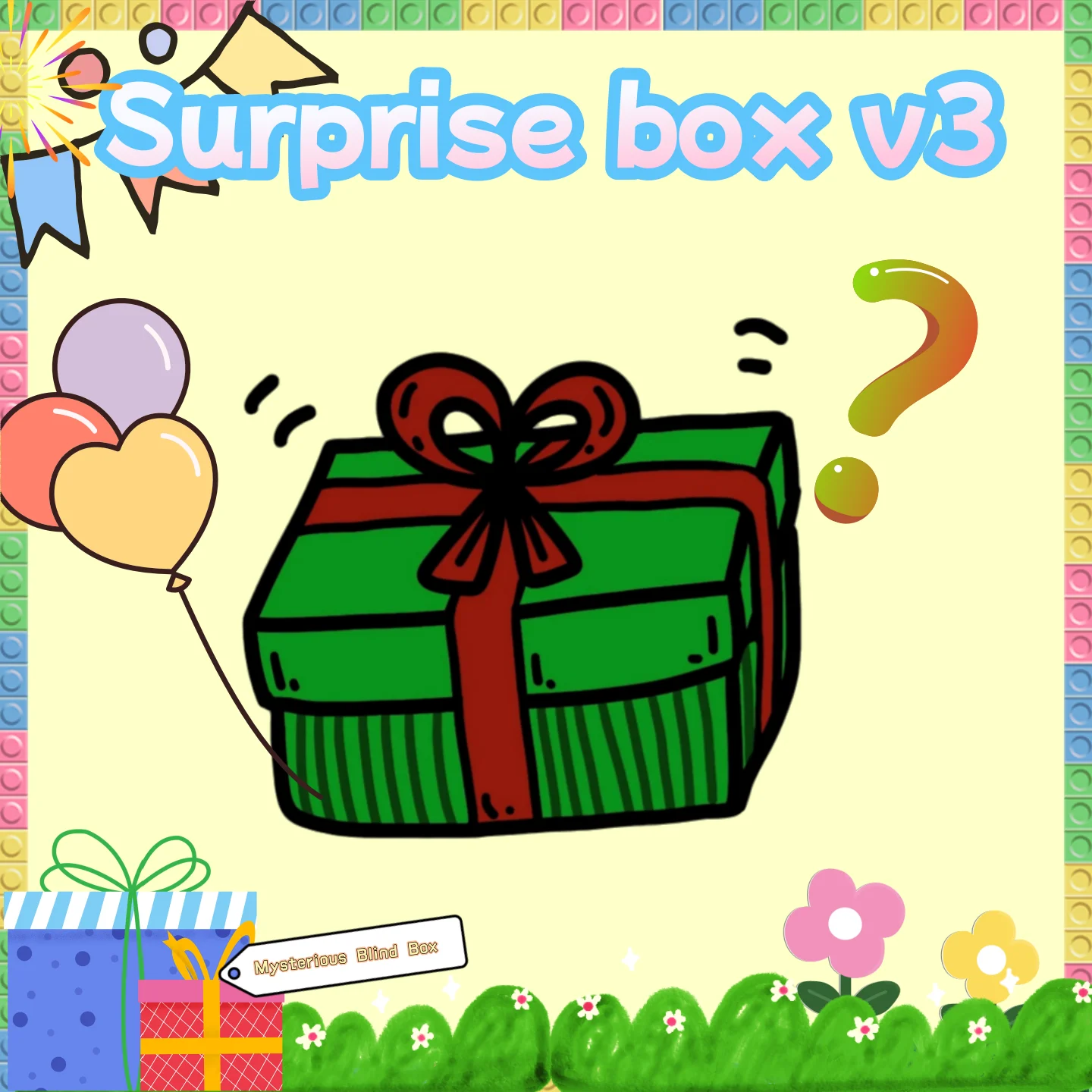 صندوق أعمى V3 الشكل قلادة لعبة لطيف الكرتون أنيمي كيرينغ اكسسوارات سلسلة مفاتيح سحرية الحلي حقيبة الاطفال هدية