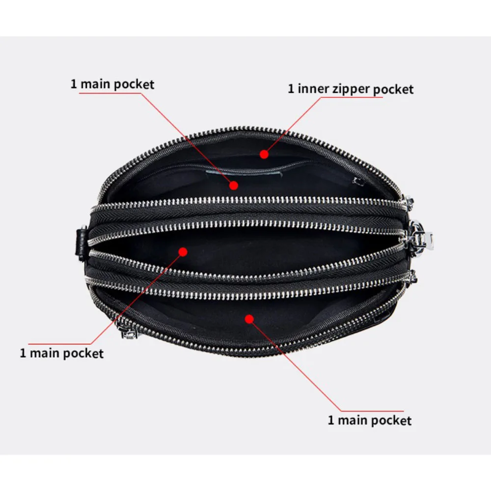 TOPHIGH Multifunctional Solid Color Shoulder Bag For Women Business Crossbody Purse Luxury Designer Storage Bag Satchel Handbag