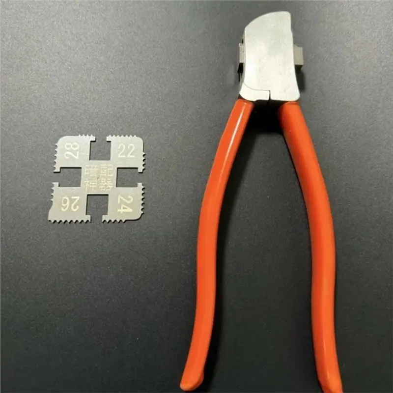 WCS-For Lishi Cutter Matching Tool Positioning Tooth Copy Key Data Assist Manual Locksmith Key Cutter Plier