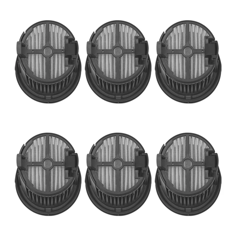 

6 шт., сменные HEPA-фильтры для пылесоса Dreame H30 Ultra / H20