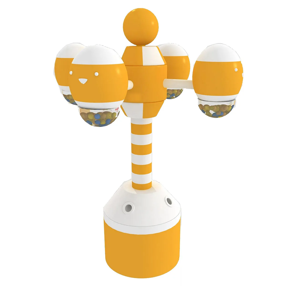 Indoor Amusement Park Equipment Ball Shower Children Interactive Projector Ball Game Machine Sprinkler for Ball Pool