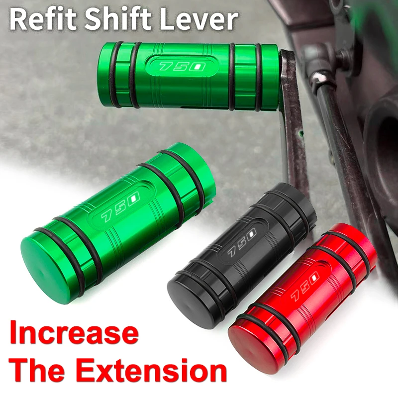 

Motorcycle CNC Gear Shift Lever Tip Extension Enlarger Pedal Fit For kawasaki Z750 Z750S Z800 Z 750 800 NINJA Z800S Z-750