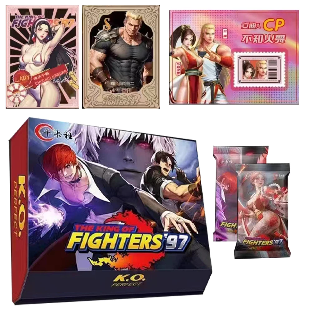 New King Of Fighters Cards KOF 97 Arcade Fighting Game Character Kyo Kusanagi Kids Toys Boy  Christmas Gifts Collection Cards