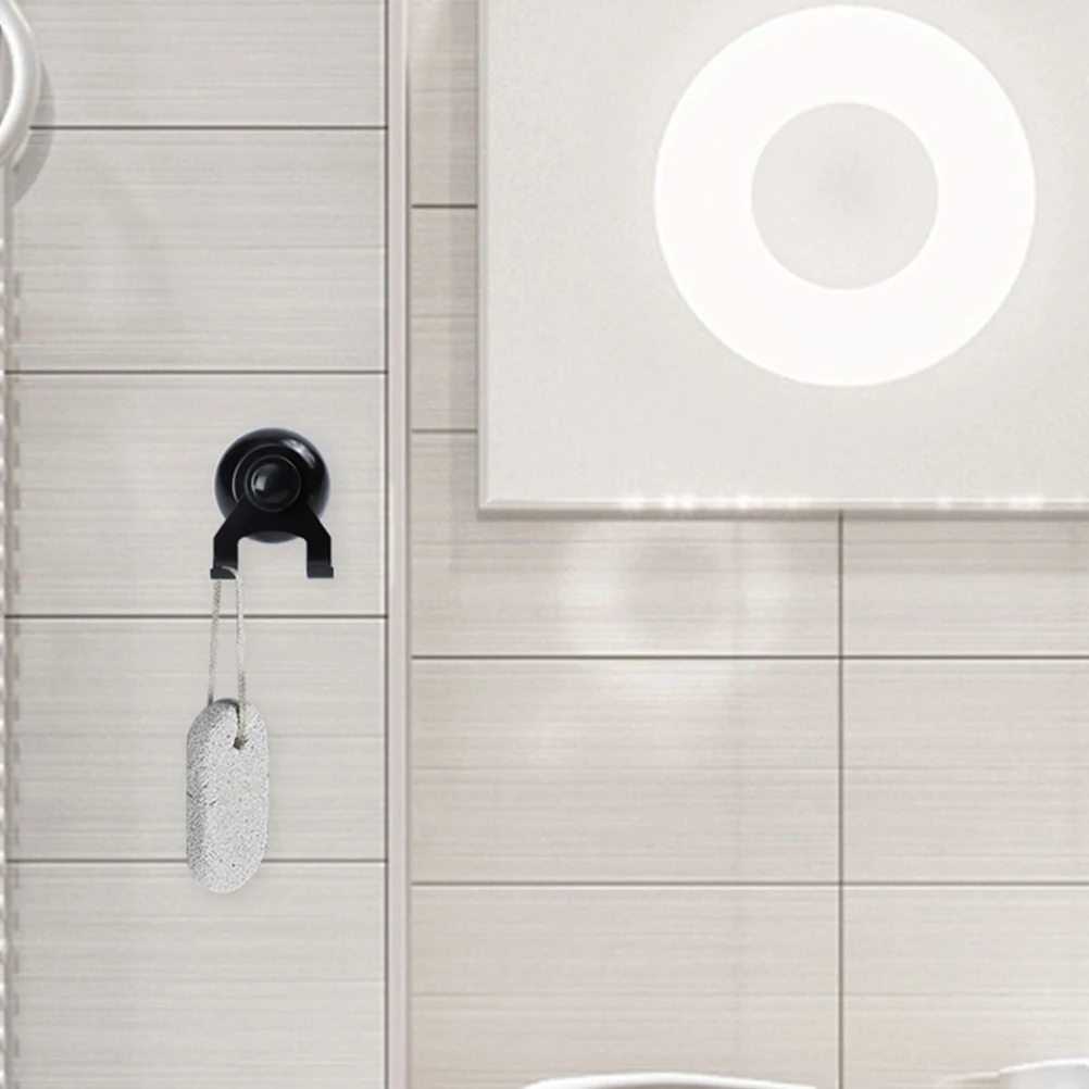 

2Pcs Plastic and 201 Stainless Steel Suction Cup Hooks Easy Install No Drill for Home Office Tidiness Suction Cup Hooks