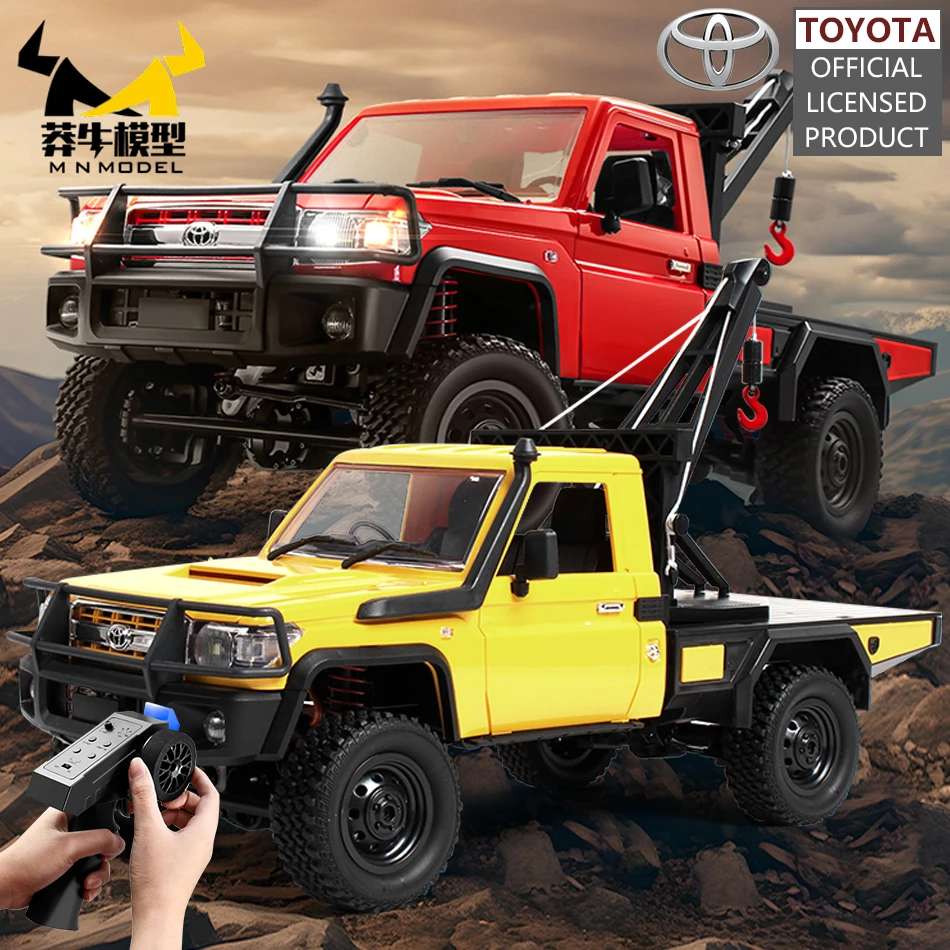 MN نموذج 1:12 4WD RC سيارة إنقاذ على الطرق الوعرة سيارة تسلق شاحنة محاكاة رافعة لاقط الصخور الزاحف جمع لعبة للكبار