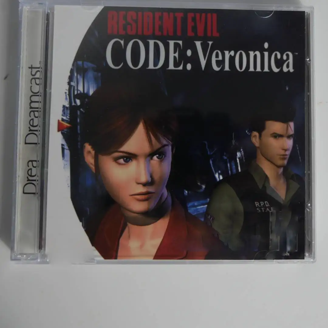 

Dreamcast Resident Evil Code Veronica With Manual Copy Disc Game Unlock DC Game Console Retro Video Game Direct Reading Game