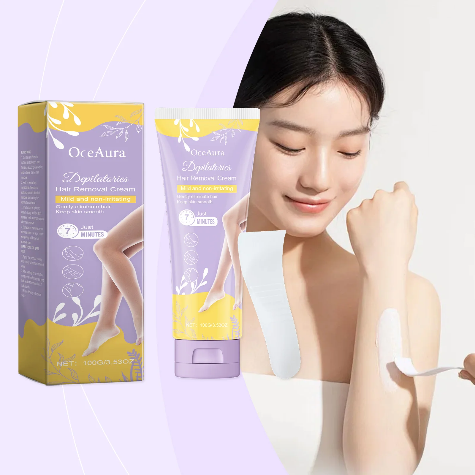 Крем для удаления волос Безболезненный