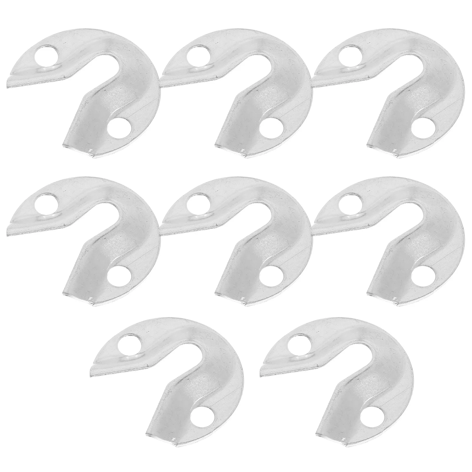 

8pcs Heavy Duty Picture Hanging Hardware Kit Adjustable Wall Mount Brackets Metal Connectors for Frames Mirrors Decorations