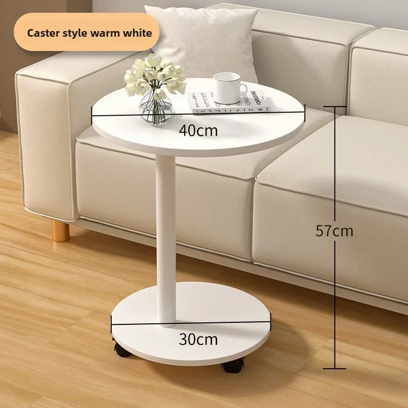 

Living room sofa side several bedside side cabinets removable storage balcony small round table