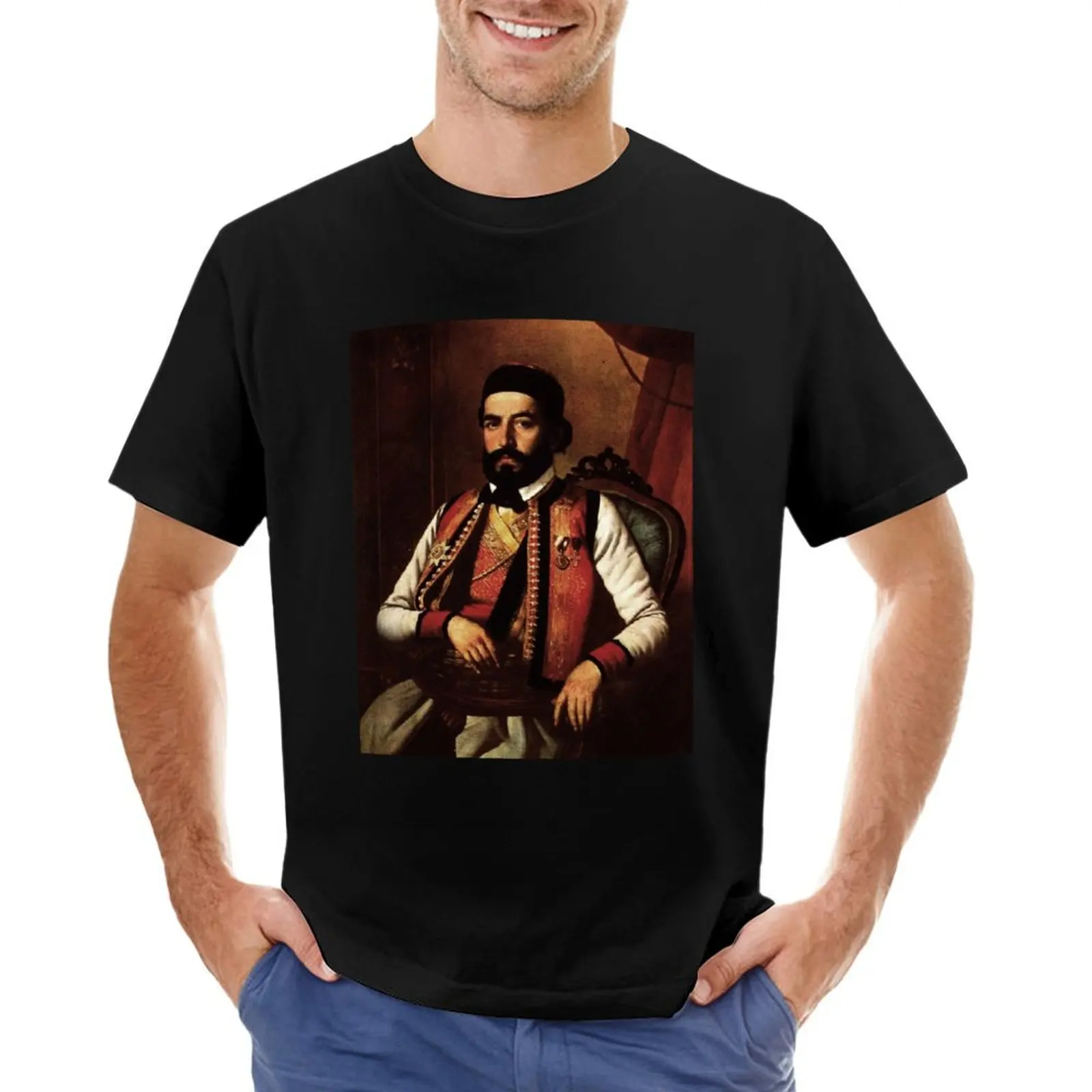 

Petar Petrovic Njegos T-Shirt cute clothes cheap stuff rapper graphic tees hippie clothes t shirt men