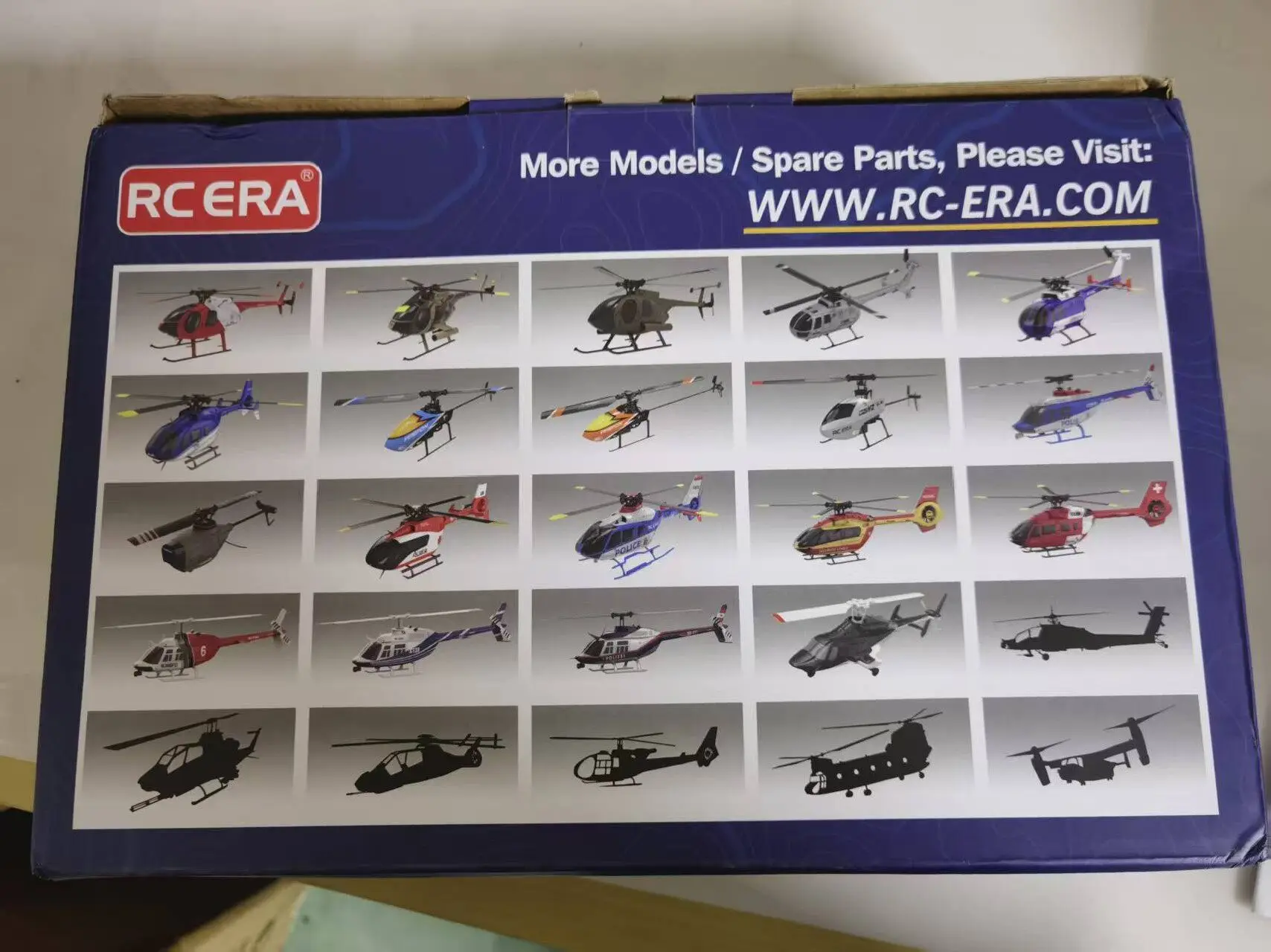 RCERA UH-1 Huey Helicopter Model, Military Green Livery, Fuselage Number C032