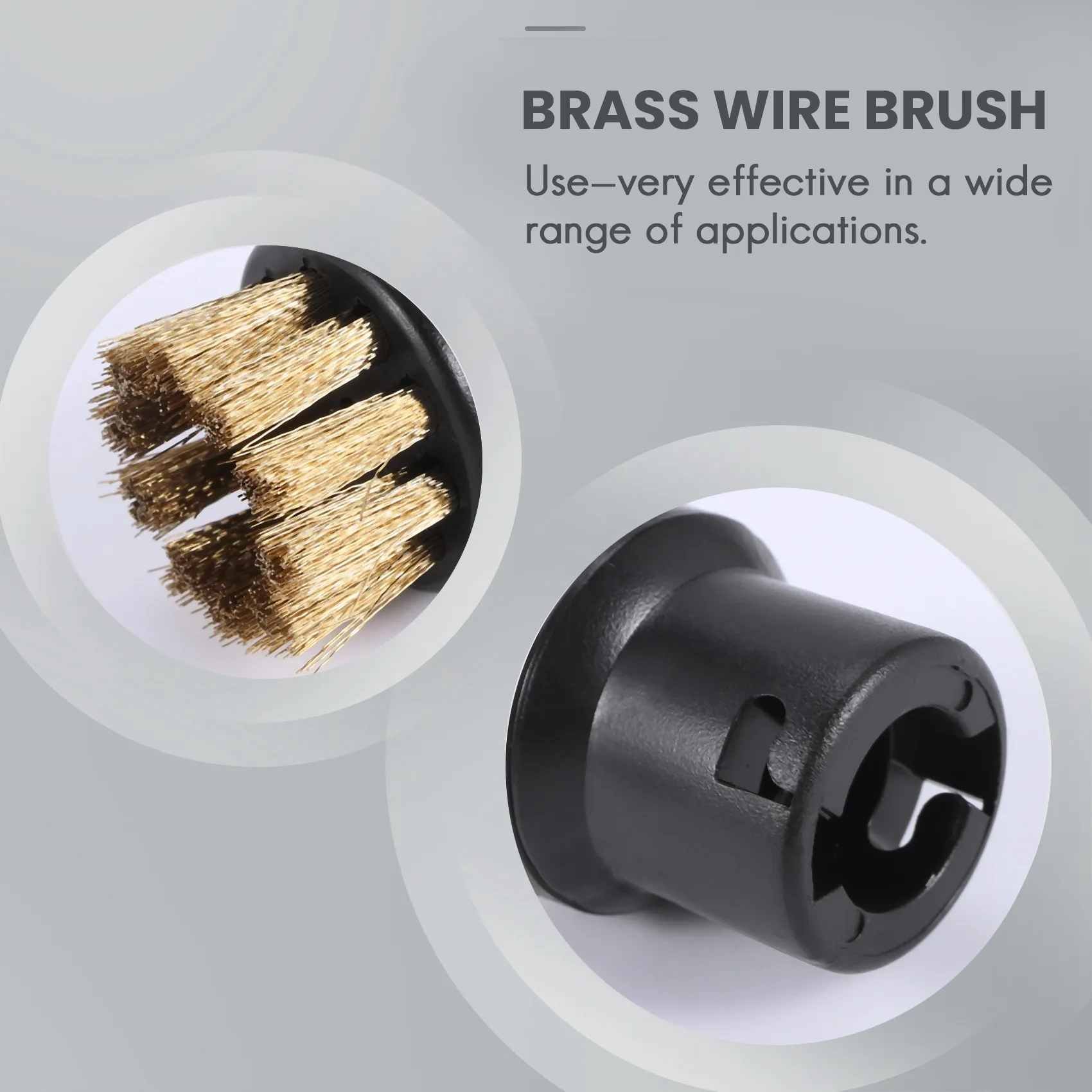 فوهات أداة فرشاة الأسلاك النحاسية لمنظفات البخار كارشر SC1 SC2 CTK10 SC3 SC4 SC5 SC7 ملحقات بديلة