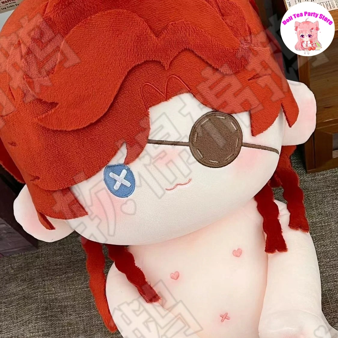 

Game Identity Ⅴ Bernhildr Vilulf Attribute 40cm Soft Plush Doll Body Sitting Posture Dress Up Pillow Toys Dolls Figure Gift