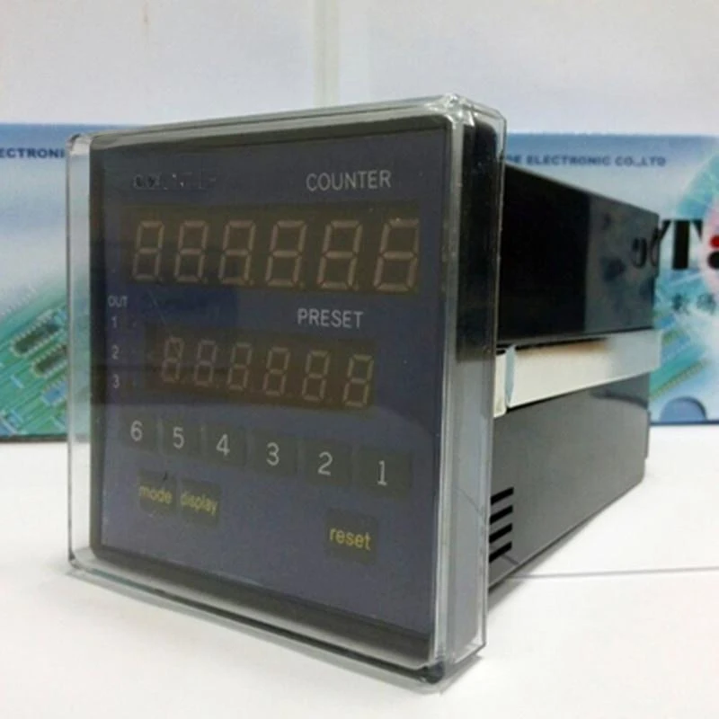 Counter Pulse Digital Display 6-Bit Two-Segment Electronic Meter AM5S-A-DVO-D-N