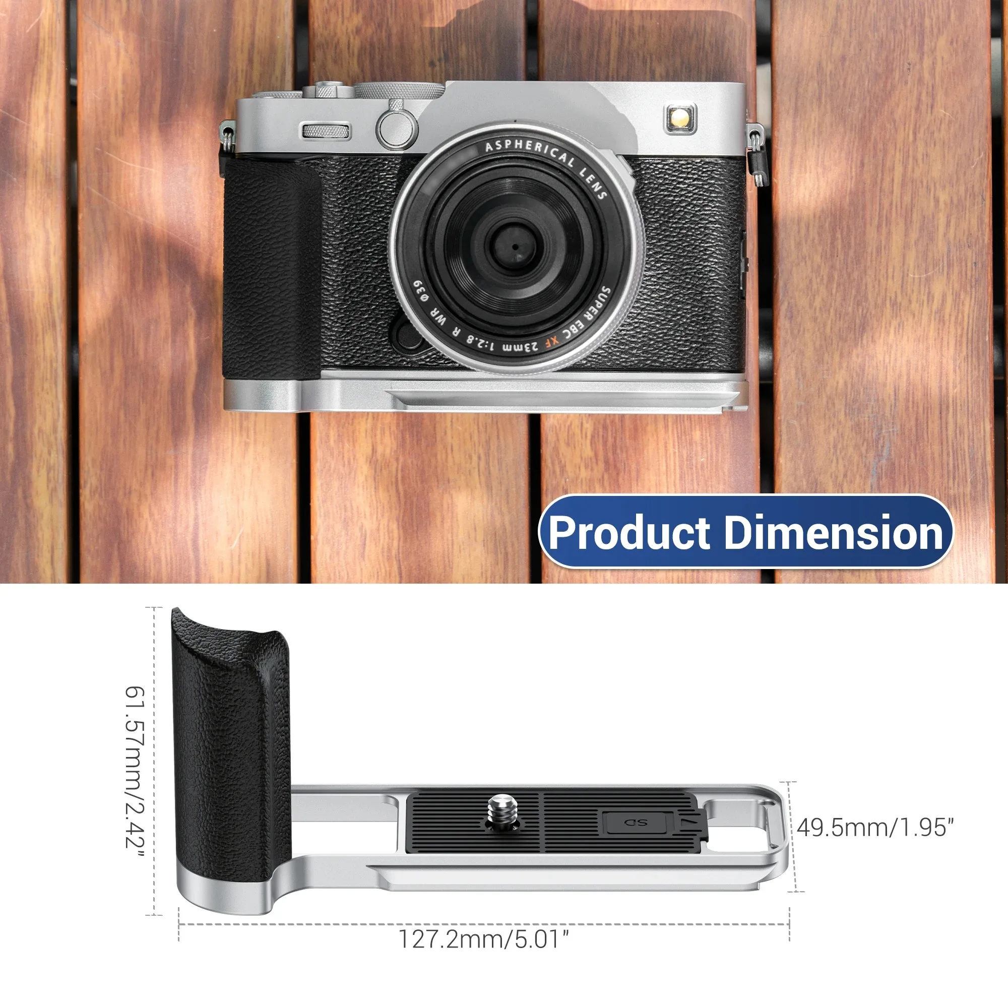 JJC L-förmiger Handgriff mit A – Peak Design Clip Bewertung und Preis