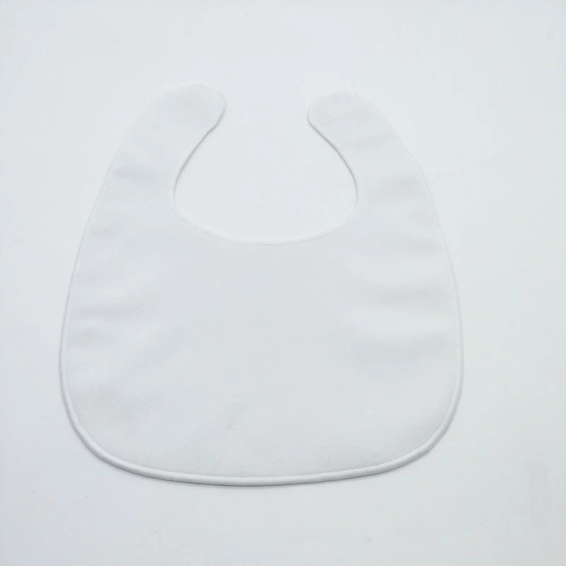 Free Shipping 10pcs/lot Sublimation Baby Bibs Blank For Custom Newborn Gifts