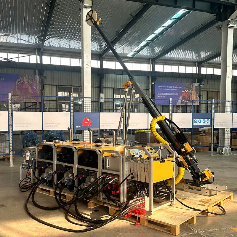 الصين عجلة نوع آلة الحفر الدوارة الأساس الصغيرة البناء كومة سائق المسمار آلة الحفر آلة الصانع