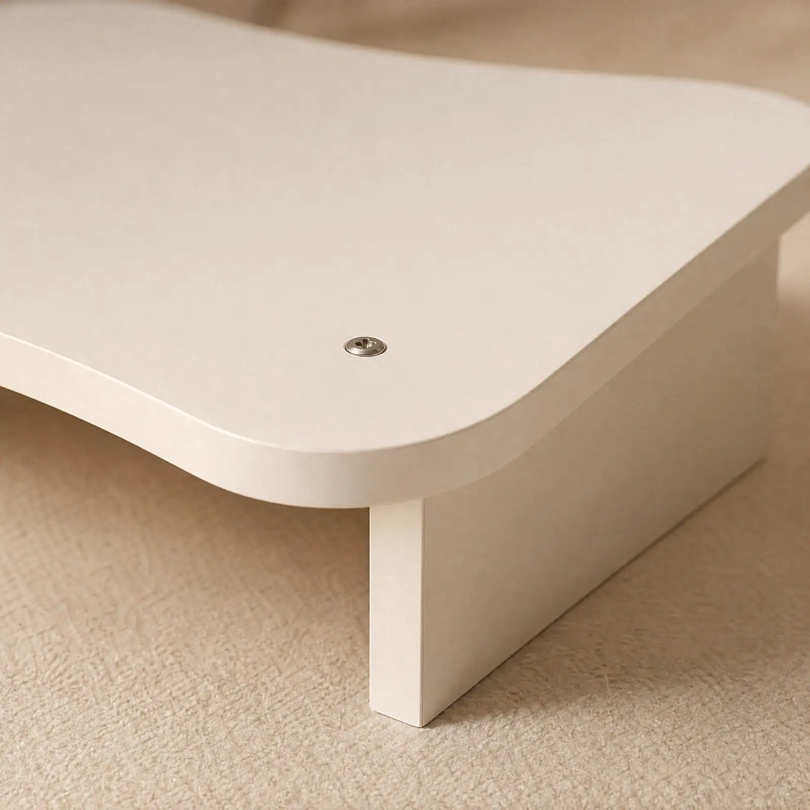 Office Footrest Stool Low-Profile Freestanding Footrest Stool Supportive Slanted Desk Foot Rest for Students, Workstation, Sofa