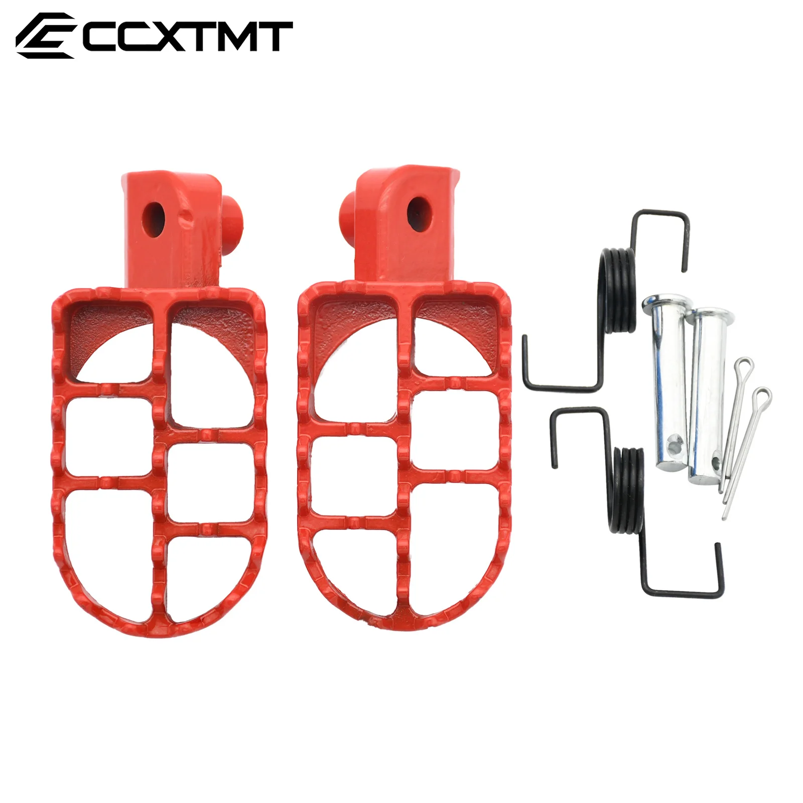 Motorcycle Foot Pegs Pedal For Yamaha PW50 PW80 TW200 PW 50 80 TW 200 For Honda XR50R CRF50 CRF70 CRF80 CRF100F Footrests Parts - view 2
