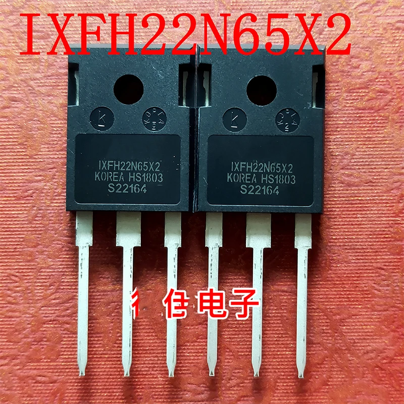 5PCS-20PCS IXFH22N65X2 IXFH22N65 TO-247 22N65X2 650V 22A MOS FET Brand New and original