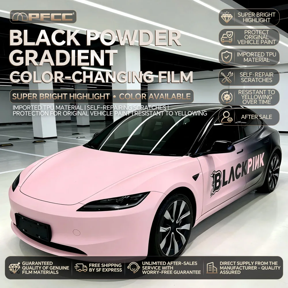 TPU Invisible Car Paint Protection Film for Tesla Model 3 Highland 2024 2025-Up Anti-Scratch Clear Bra PPF Decal Car Accessories