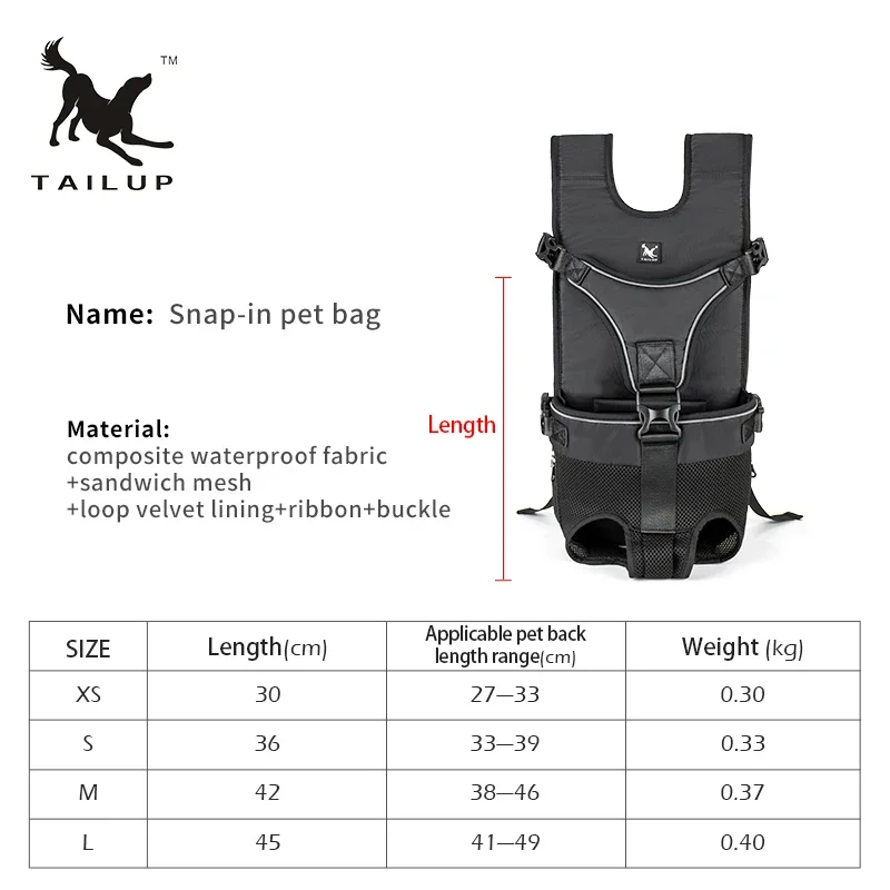 High quality Dog Carrier Backpack Adjustable Pet Carriers Front Facing motorcycle pet backpack Puppy Travel  Bag Cycling Pet bag