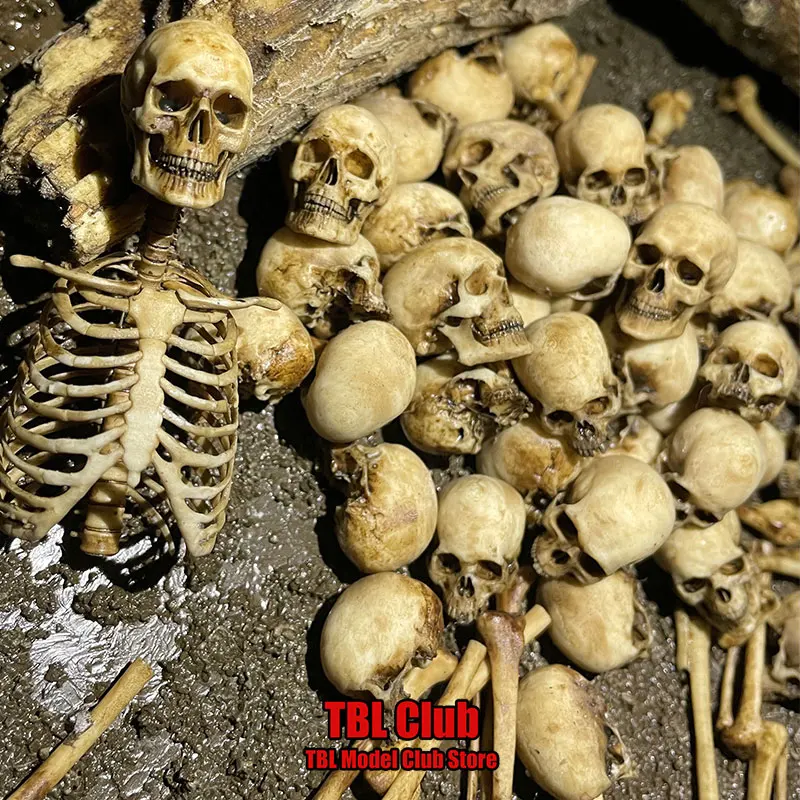 In Stock 1/6 Scale Male Soldier Human Skeleton Halloween Decorations Fit 12inch  Action Figure Body Model