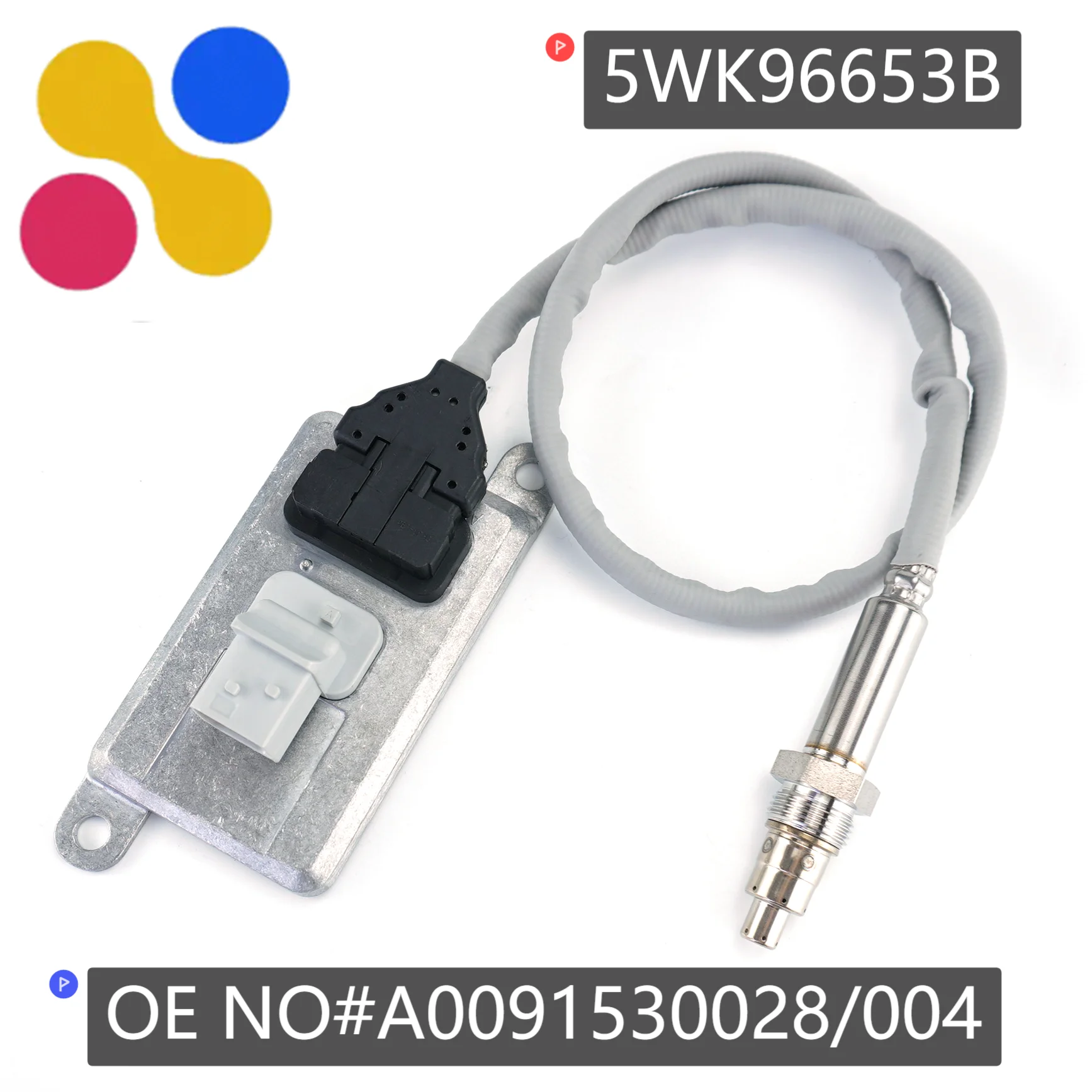 

A0091530028 5WK96653B NOX Sensor 5WK9 6653B Nitrogen Oxide Sensor fits for Mercedes-Benz Actros MP4 EURO6 Truck 24V