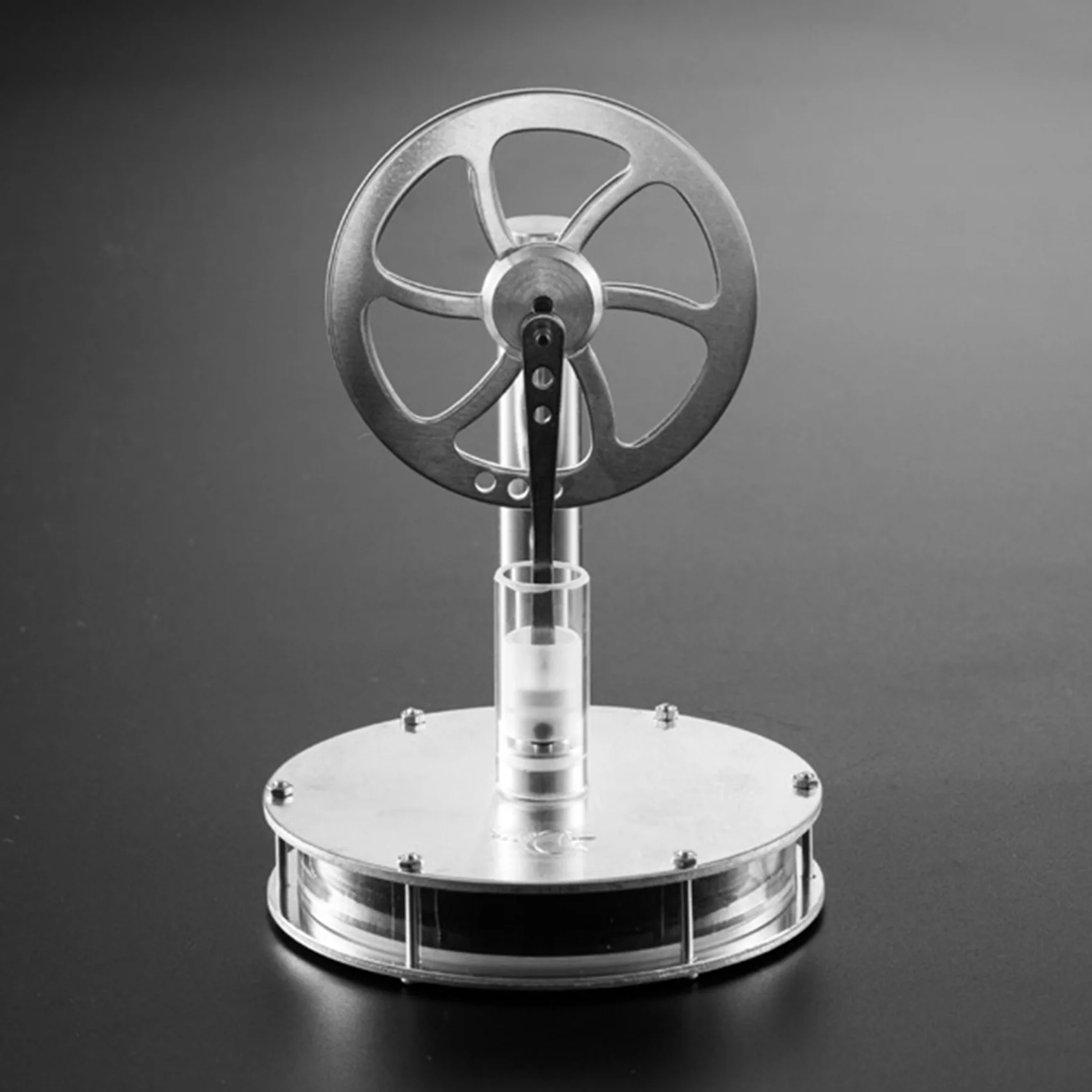 Low Temperature Stirling Engine Motor Steam Heat Education Model Cryogenic Scientific Experiment Toy for Children's