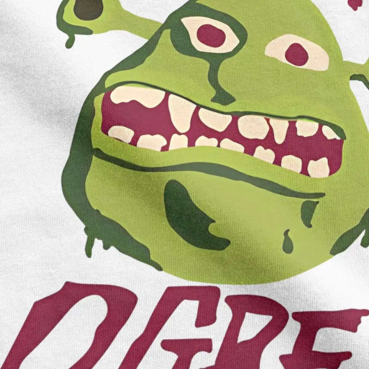 Beware Ogre Shreks Manga T-Shirts for Men Shrekk Is Love Shrekk Is Life Tees Crew Neck Short Sleeve T Shirt Plus Size merch