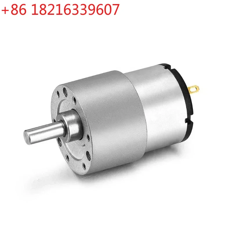 YAO JGB37-520 DC 6V/12V/24V High Torque Gear Motor All Metal Gear Box Electric Motor 7/12/22/35/45/66/107/200/320/600/960RPM