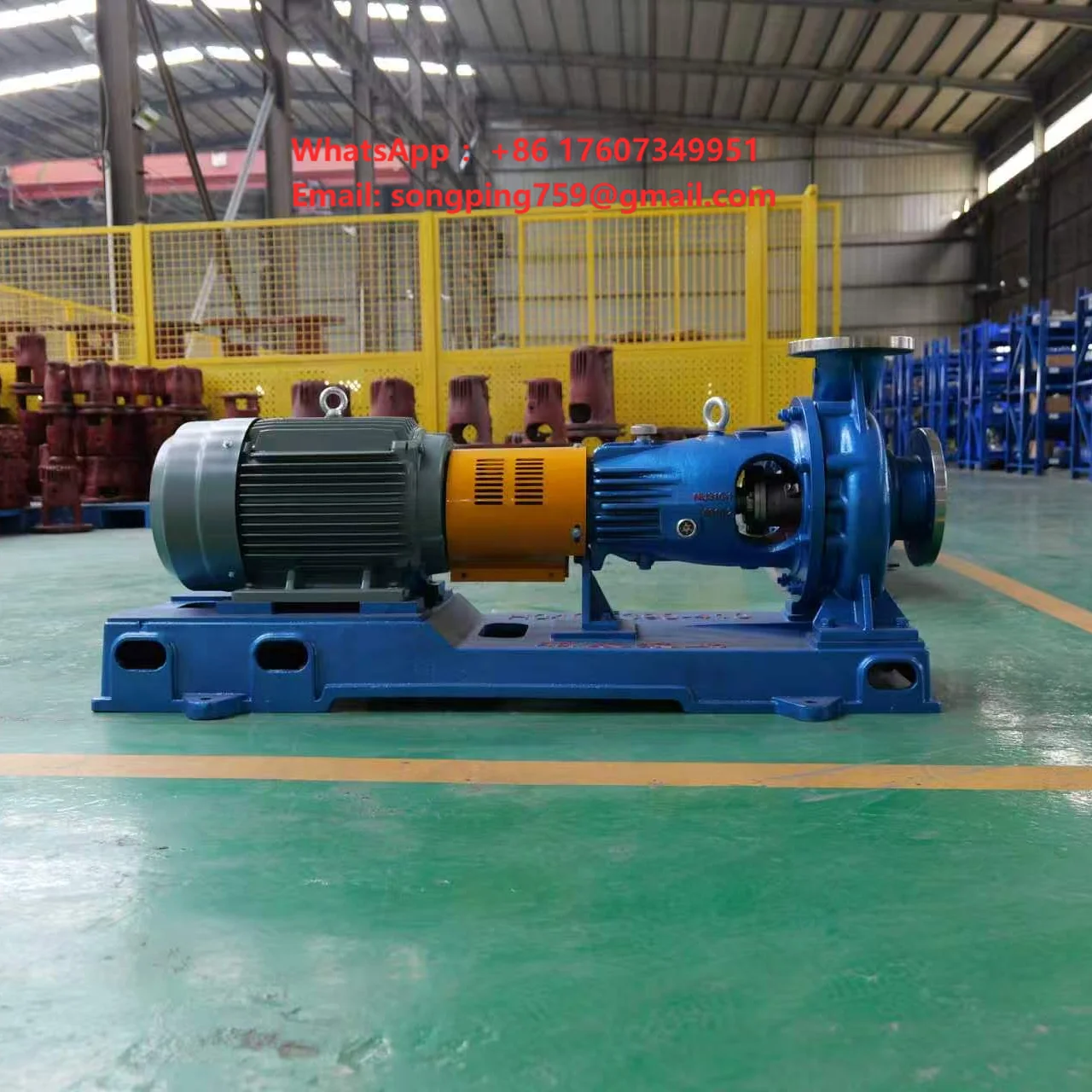 Anti Rust Heavy Duty EHN Stainless Pump Adapt to Humid Coastal Environment for Marine Aquaculture Water Circulation
