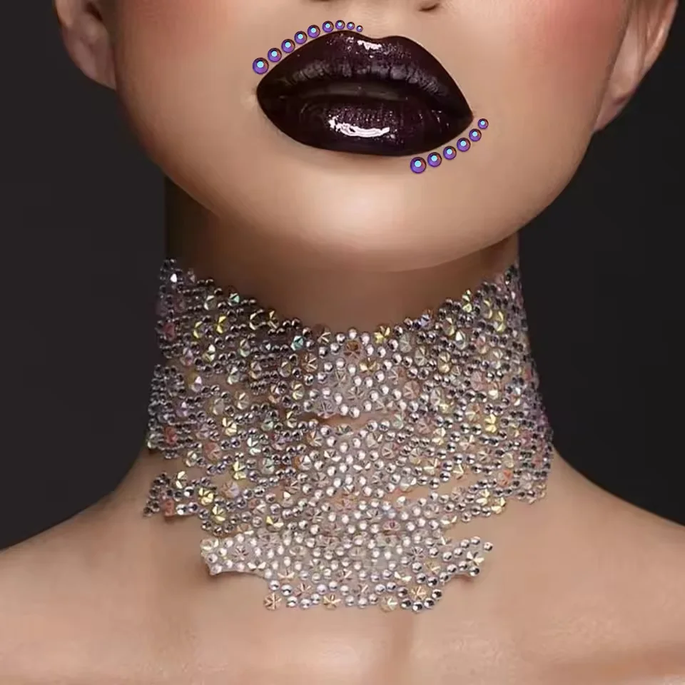 ss6-ss30 Crystal Rhinestones Non Hot Fix Flat Back Strass & Fabric Garment rhinestones for nails Decorations