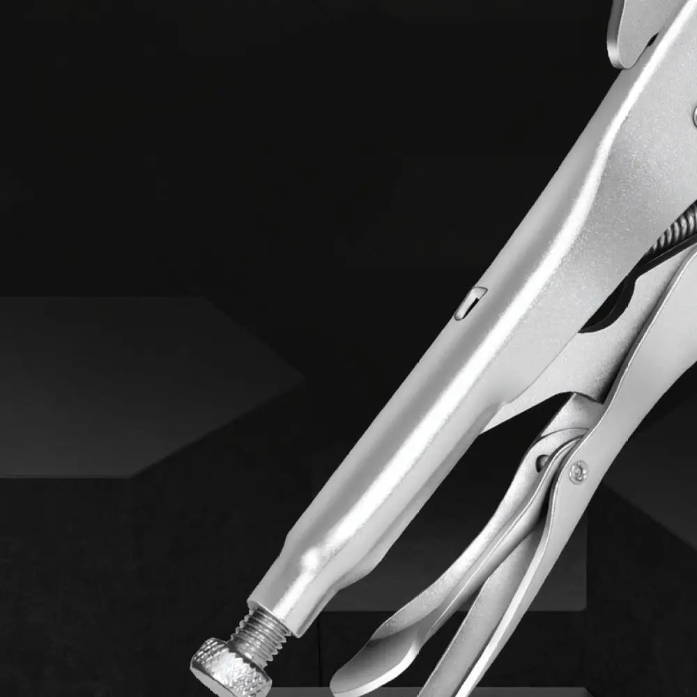 Locking C Clamp Pipe Fixture Welding Pliers Carbon Steel Hand Tool Metal Fastener For Workshop Carpentry Repair Job