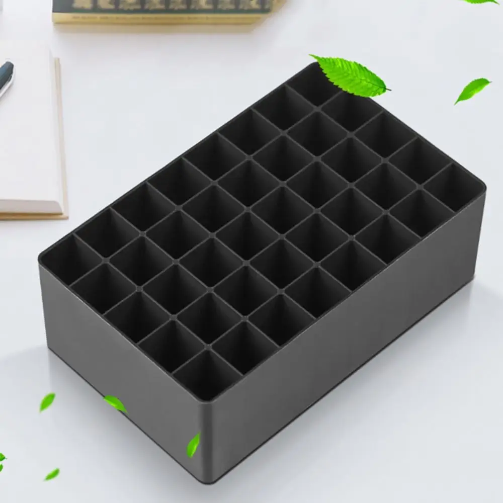 12/30/40 Slots Marker Pen Storage Holder Multifunctional Large-capacity Brush Pen Rack Make-up Brush Stand Table Organizer