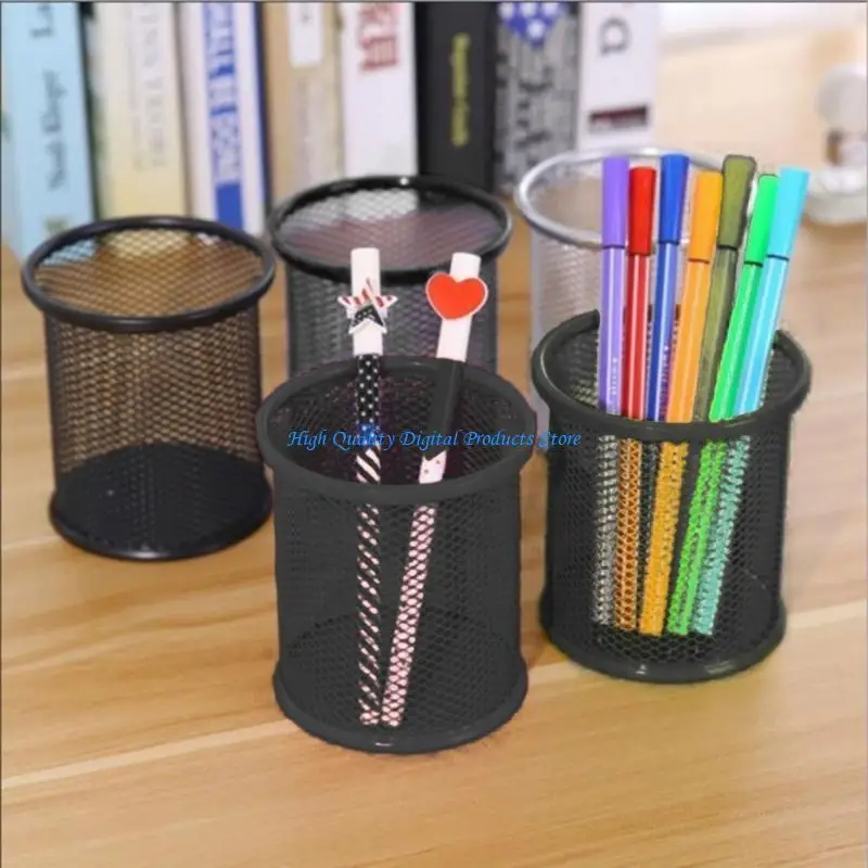 U2JE Desk Pen Pency Holder Container Pot Desk Office Office Stationer
