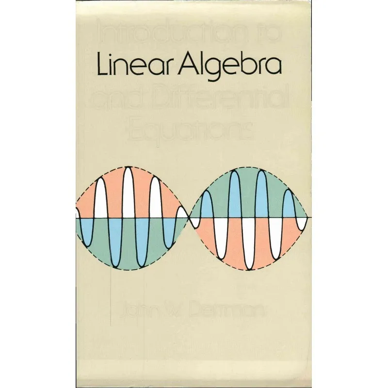 

Introduction To Linear Algebra And Differential Equations