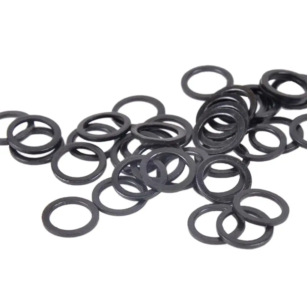 100 Pieces Washers for Longboard Skateboard Wheel Axle Truck Hardware