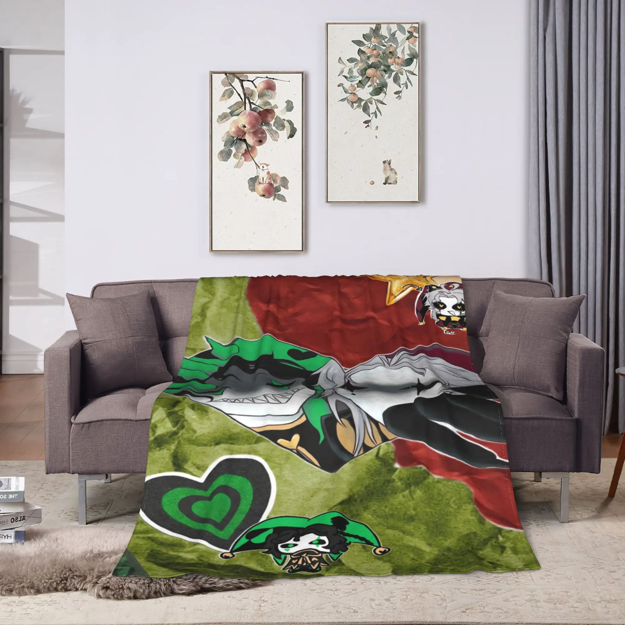 The Freak Circus Blankets Quality Warm Soft  Throw Blanket Winter Airplane Travel Couch Chair Funny Bedspread