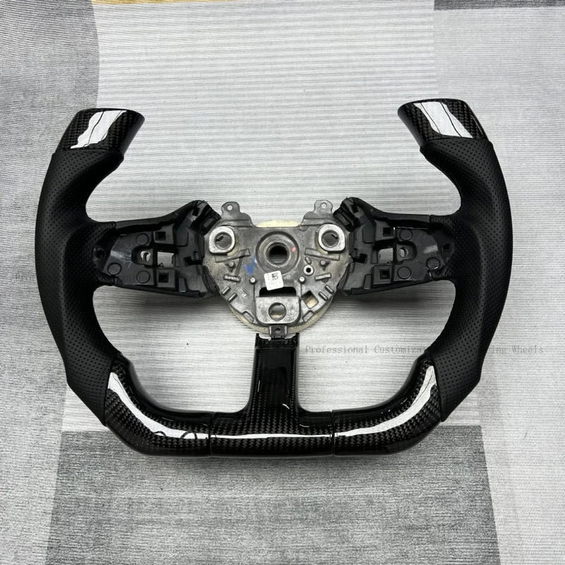 custom carbon fiber steering wheel processing for E8/ M8/ M6/Trumpchi GS8/Shadow Leopard
