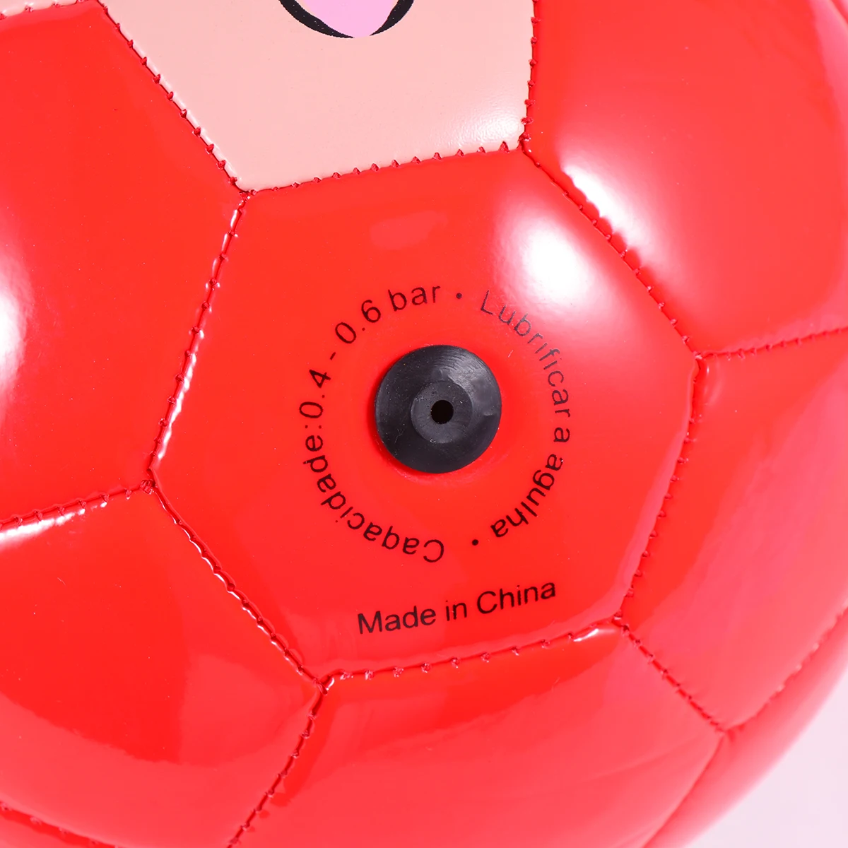 

Pvc Inflatable Football For Kids Outdoor Indoor Play Bright Color Easy Carry Monkey Pattern Ball Pvc Football Inflatable Ball