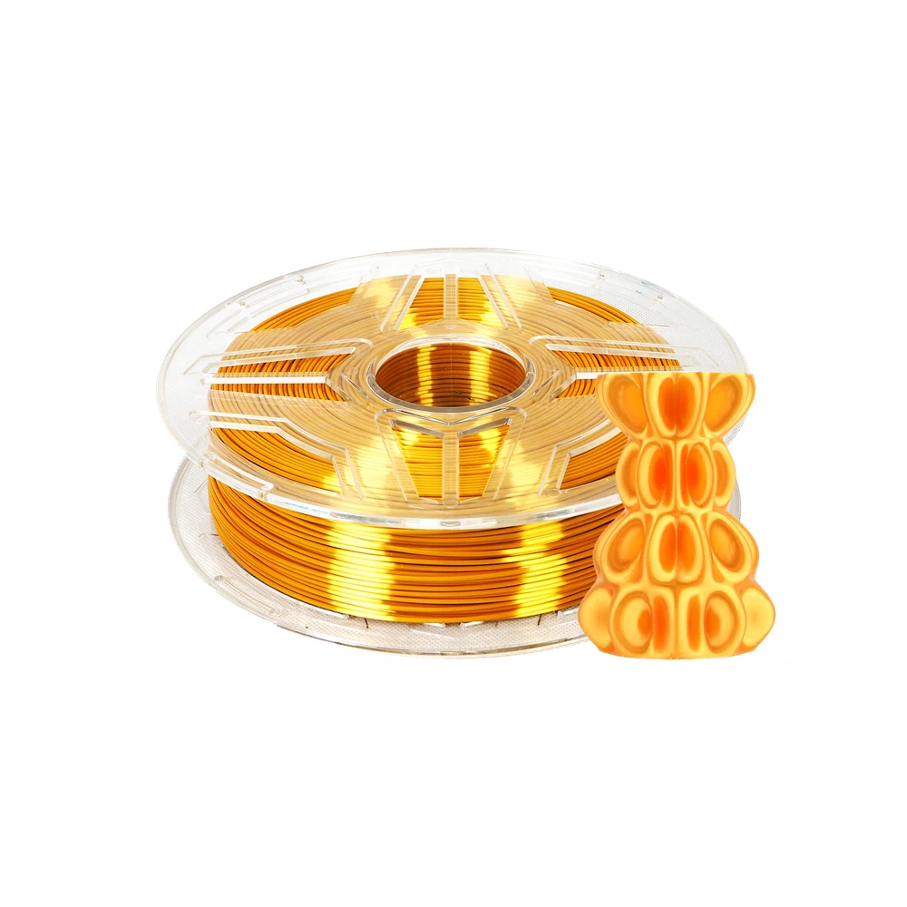 LeoPlas Gold Ultra Silk PLA Filament Golden 1.75mm 1kg For FDM 3D Printer Pen Consumables Printing Supplies Plastic Material