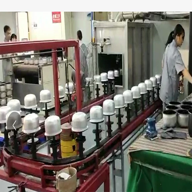 Máquina de pintura CNC para maquinaria de línea de recubrimiento de metal de utensilios de cocina