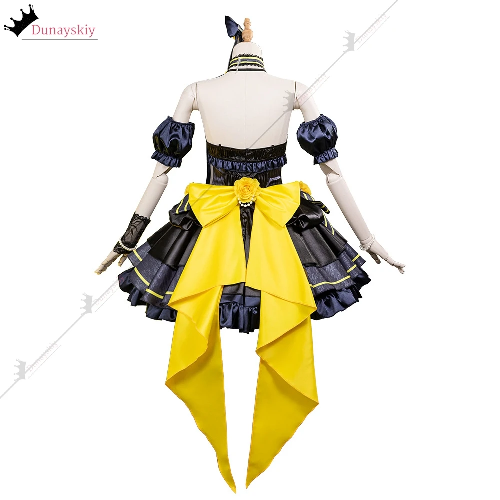 アニメ ラブライブ！ 虹ヶ咲学園スクールアイドル同好会中須かすみコスプレ衣装悪魔グループゴスロリドレスウィッグ女性パーティーセット