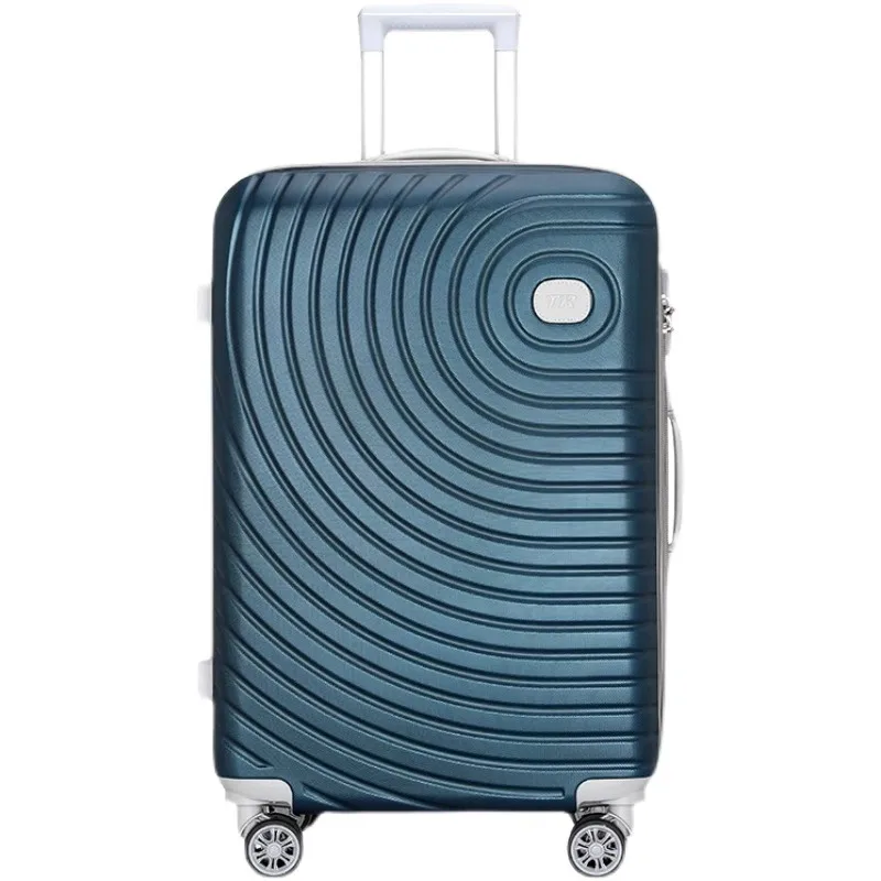 High Quality Travel Suitcases with Wheels Spiral Pattern Large Size Luggage Wheeled Travel Cabin Suitcase