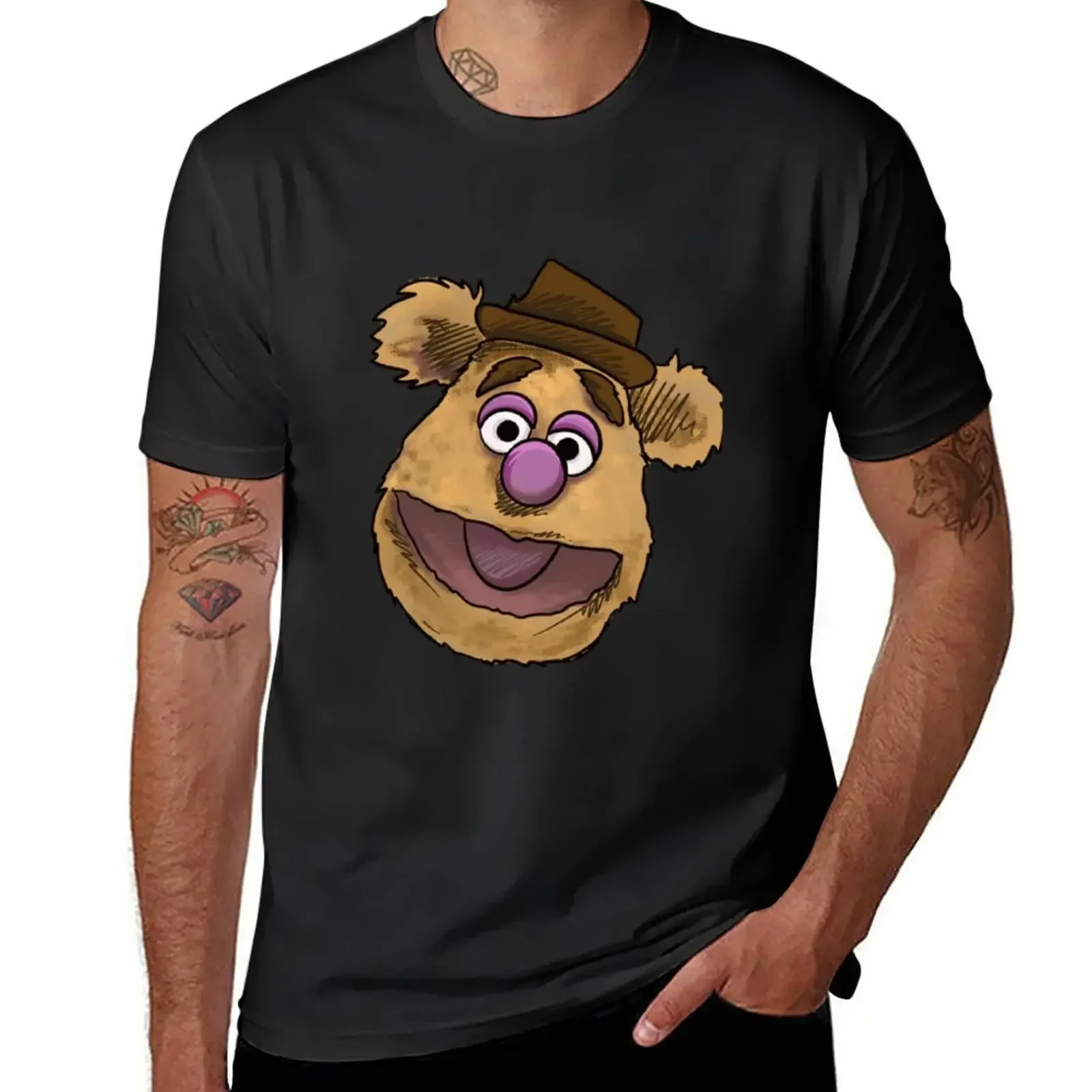 Fozzy Bear Smarter than the average bear T-Shirt oversized t shirt T-shirt short funny t shirts mens t shirts manga vintage 2024