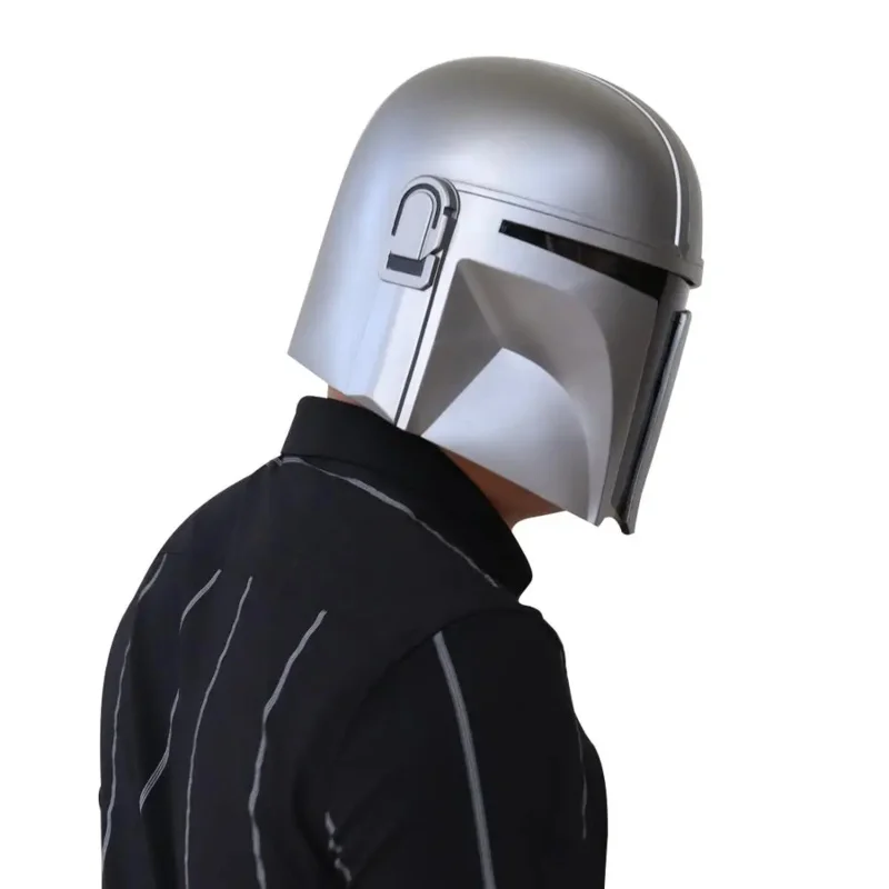 Topeng PVC keras helm Alien Cosplay properti pesta karnaval Halloween bintang