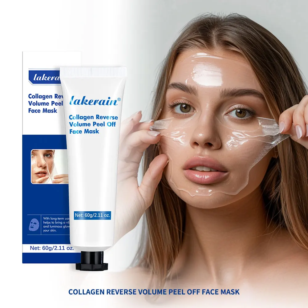 Collagen Overnight Wrapping Peel Off Facial Mask Pack Elasticity & Hydration Care Reduces Sagging Dullness Korean Skin