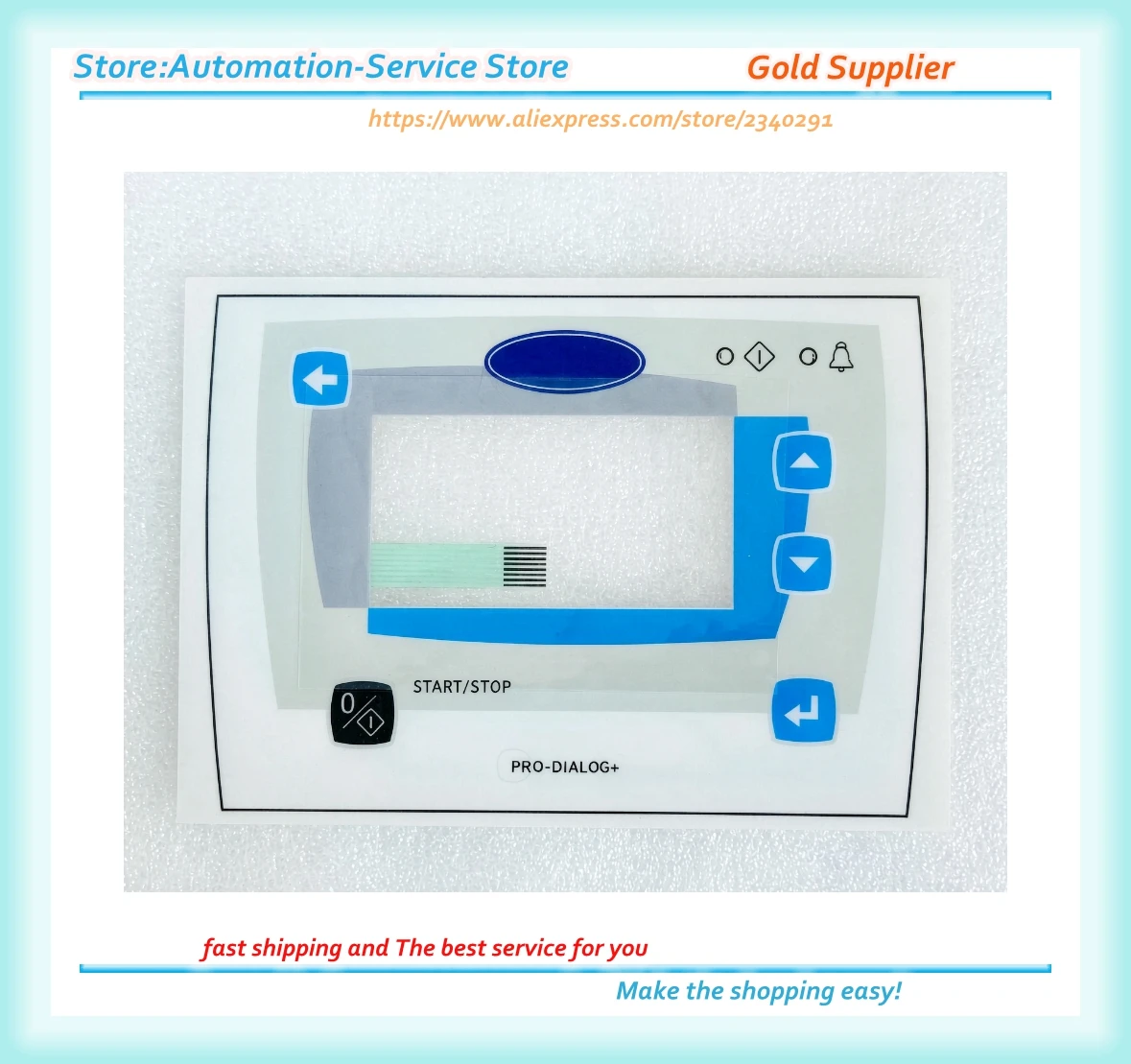 30RB 30RQ 039 060 120 160 Series Air Cooled Liquid Operator Panel Membrane Keypad Key Film Replacement